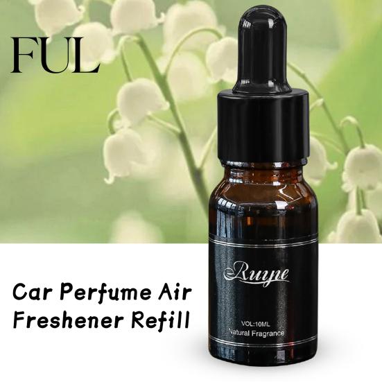Car Perfume 10ml Dropper Design Long Lasting Odor Removal Fragrance Scent Portable Plant Essential Oil Air Freshener Auto Accessories Aromatherapy