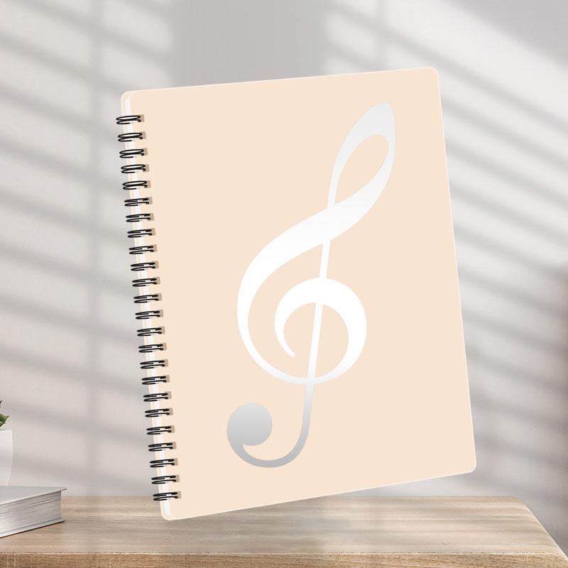 

Adjustable A4 Sheet Music Clip for Piano and Data Books 10 Pages, 20 Sides