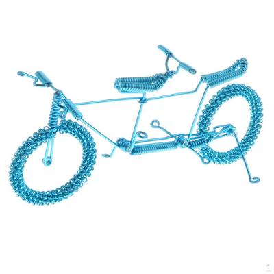 Craft Handmade Tandem Bike Model Desk Decor - 18, As Described