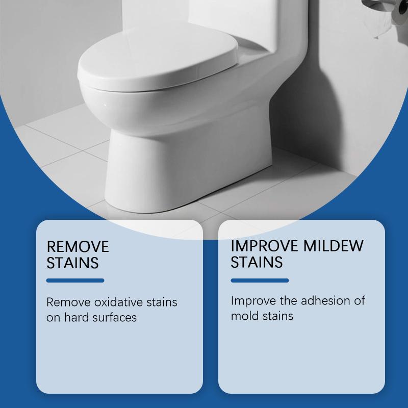 Stubborn Stain Remover Gel Fast Mildew Cleaner Powerful Odor Reduction for Grout Tiles Sinks Home