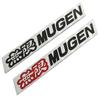 3D Aluminum Mugen Emblem Chrome Logo Rear Badge Car Trunk Sticker Car Styling for Honda Civic Accord CRV Fit