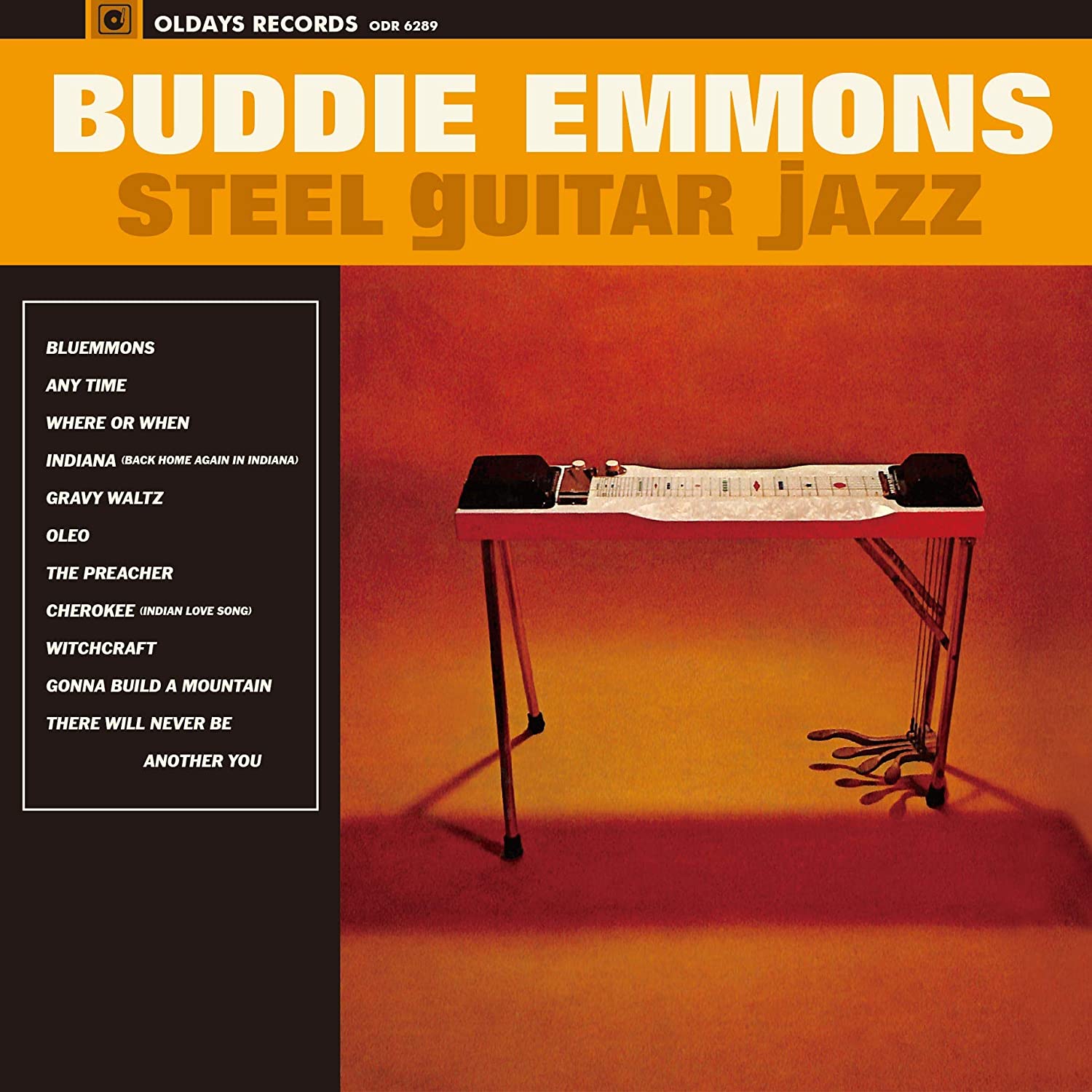 

CD BUDDY EMMONS - Steel guitar jazz ODR6289 Japan ObiJazz Used