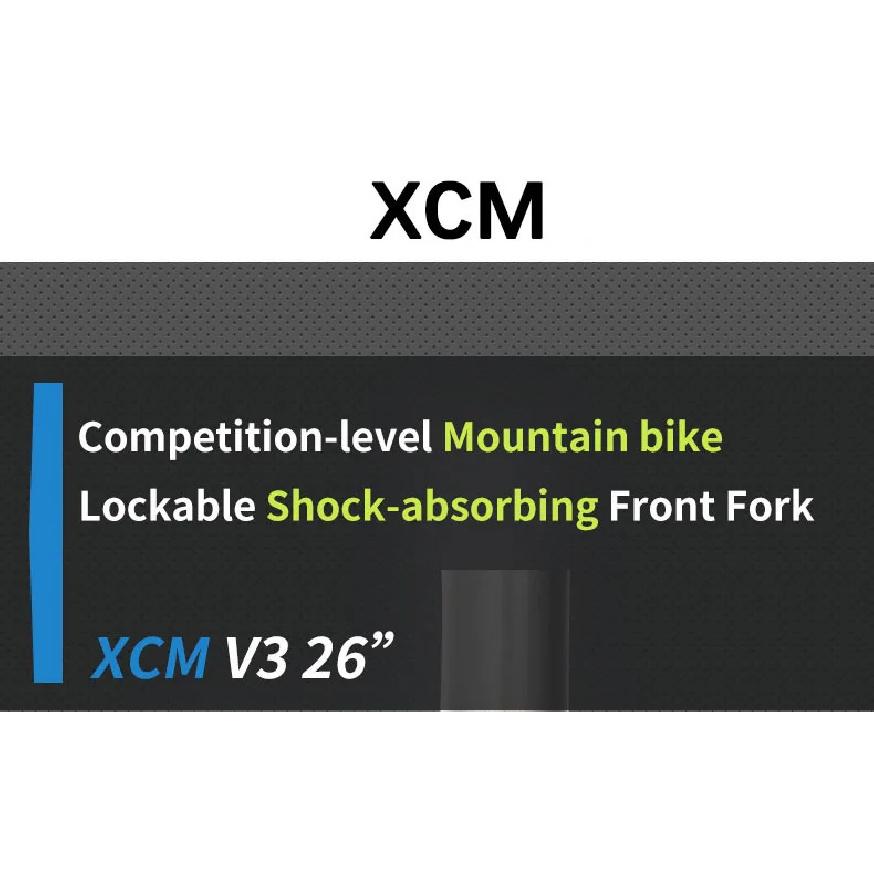 SUNTOUR XCM MTB Fork 26 27.5 29 inch Shoulder Control Locking Mechanical Aluminum Oil Spring Fork 100mm
