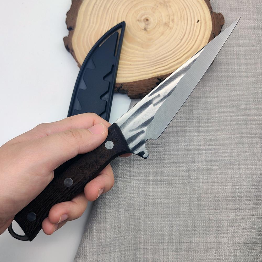 Stainless Steel Chef Knife Boning Knife Meat Cleaver Butcher Chopping Slicer Cooking Knife Cutter