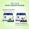 PARACHUTE Hair Cream With Coconut & Aloe Vera 210ml | 2X Smoother Softer Shine | Non-Sticky Leave-In & Pre-Wash Nourishing Cream