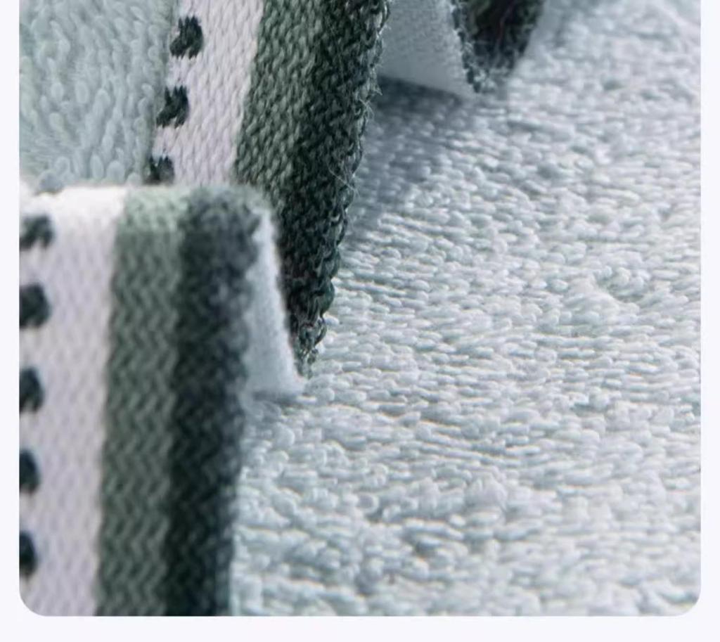 Soft, Lint-Free Large Pure Cotton Towel for Adults - Highly Absorbent and Thickened