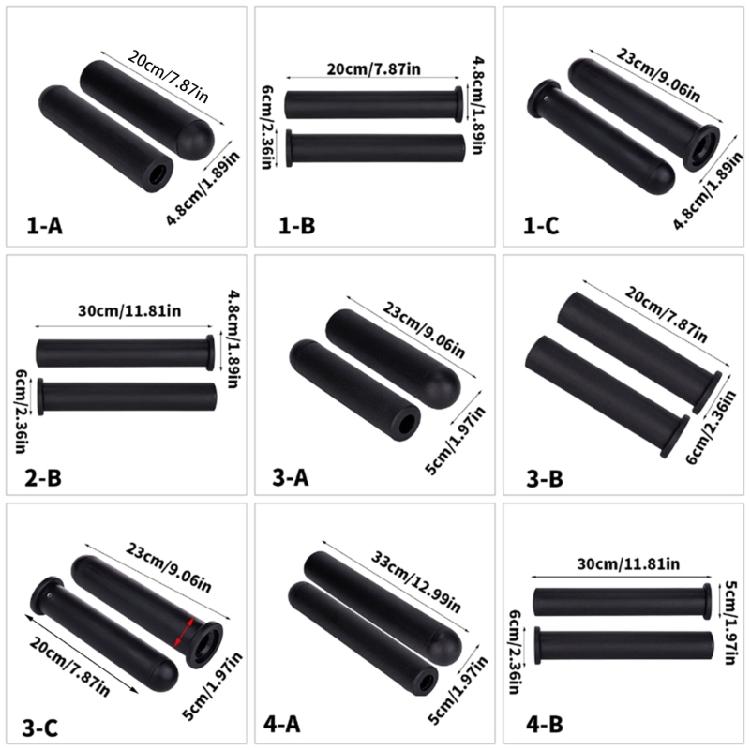 2pack High Capacity Adapter Sleeves Removable End Caps Adapter Sleeves for Strength Fitness Equipment