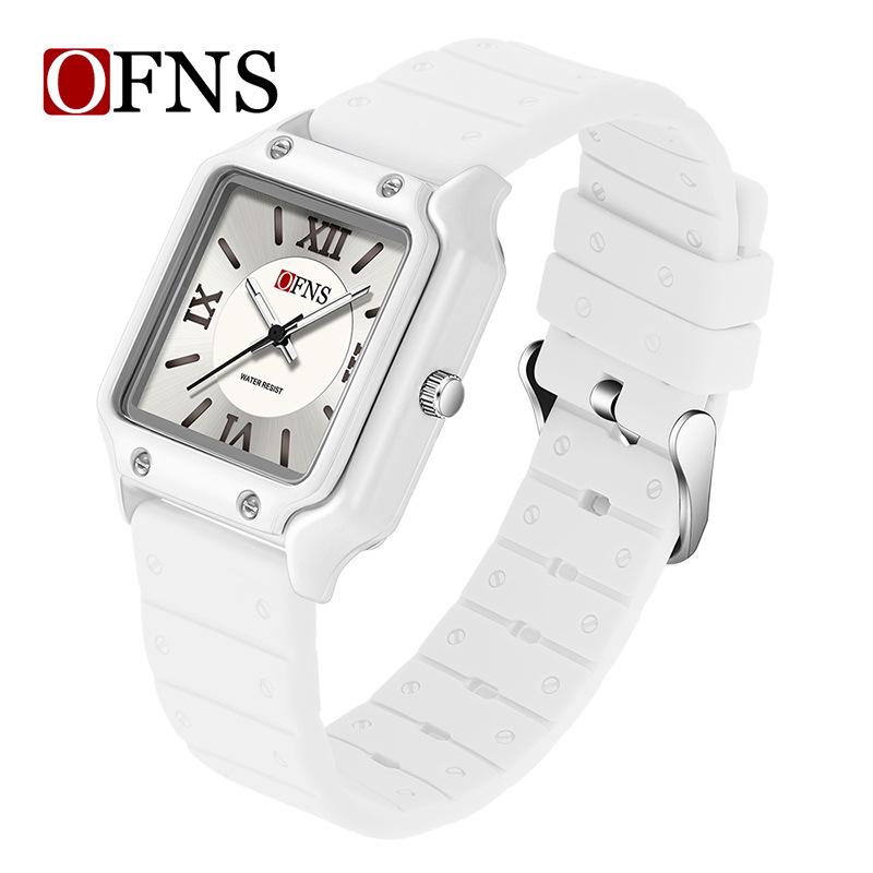 OFNS Quartz Student Watch: Waterproof, Luminous Alloy for Exams