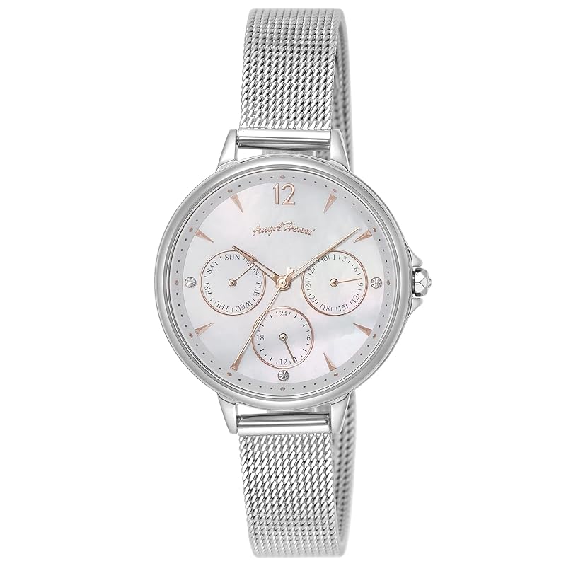 

[Angel Heart] watch Luxe Luxe white pearl dial stainless steel sapphire glass solar quartz SOLAR Quartz 33MM Regular warranty Watch LU33SS ladies