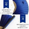 [Osaka Choseido] Folding Fan for Men, Stylish, Business Use, Includes Fan Case and Handkerchief, Rai