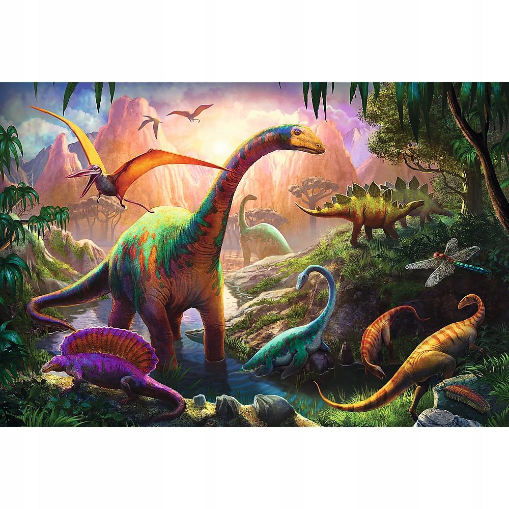 16277 "100 - World of Dinosaurs" / Trefl