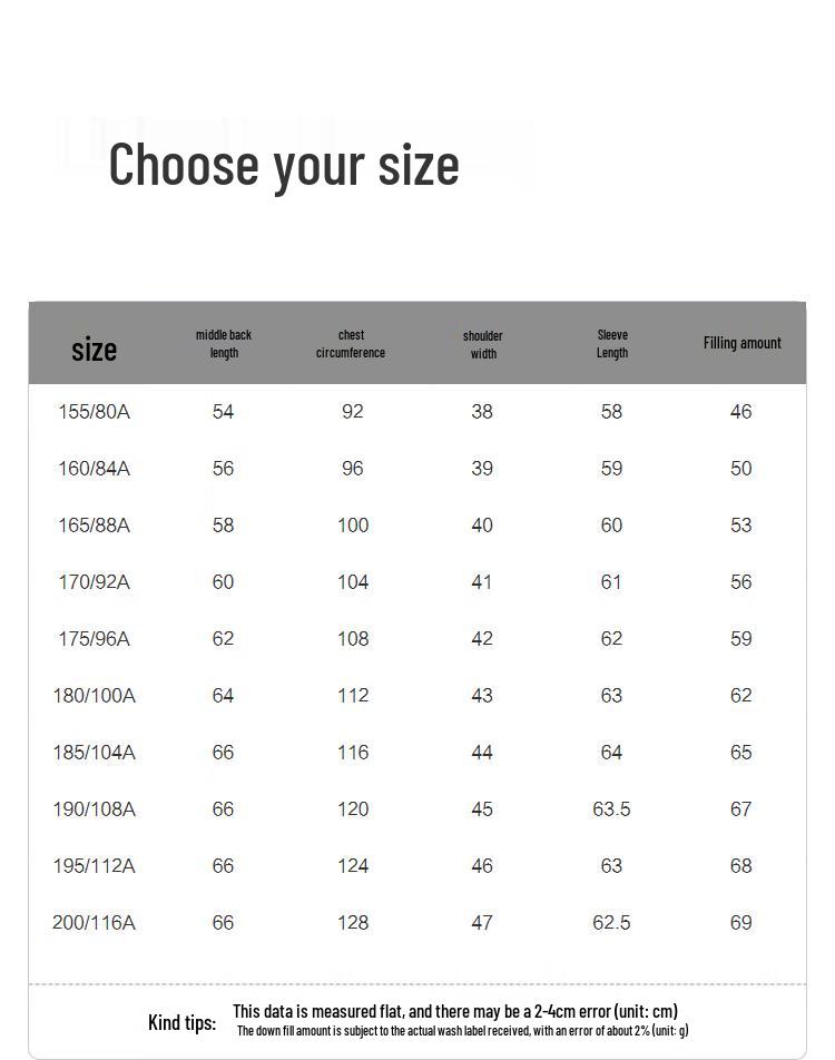 BOSIDENG B250131034 Slim-Fit Stand Collar Goose Down Jacket