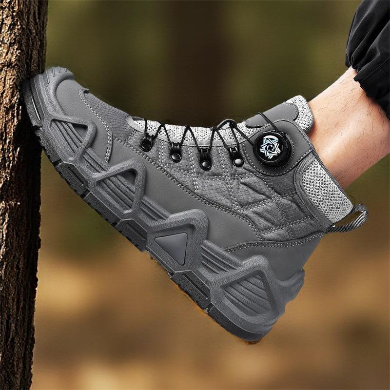 Martin Boots New Winter High-top Thick-soled Outdoor Mountaineering Non-slip and Wear-resistant Labor Protection Boots
