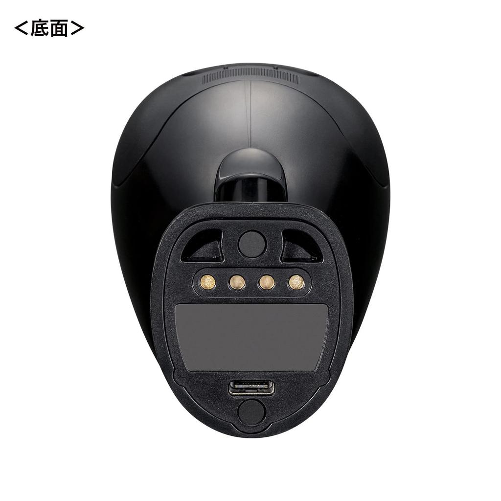SANWA SUPPLY Wireless 2D Barcode Reader (2.4GHz Wireless) BCR-WL2D1BK
