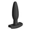 ElectraStim Silicone Noir Rocker Butt Plug Small -