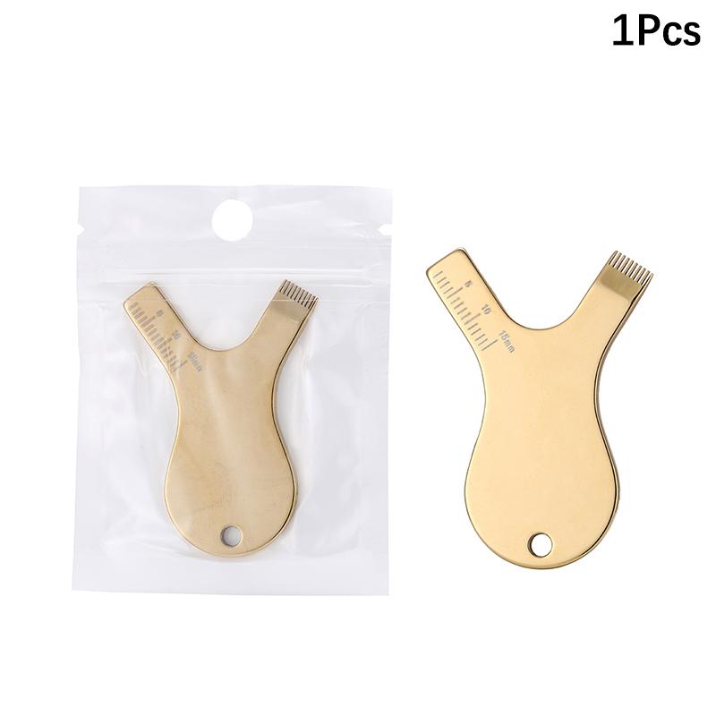 

Многоразовая кисть для ресниц из нержавеющей стали, чистая расческа, Y-образные кисти для наращенных ресниц, лифтинг-завивка, инструмент для ламинирования ресниц