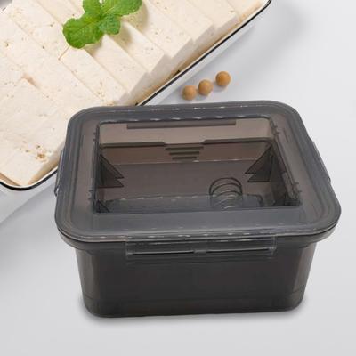Pressa per tofu, esaltatore di sapore per tofu, per rimuovere facilmente e rapidamente l'acqua dal tofu, manopole regolabili, pressa per tofu per cucina di casa e ristorante