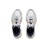 New LiNing Pick Up The Light Anti Slip And Wear Resistant Breathable Low Top Running Shoes Men's White Gray Blue ARXT007-3