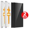 Easy To Install Tempered Glass Films for Samsung S25/S24/S23/S22 Series Anti-spy Privacy Screen Protectors for Samsung S25 Plus