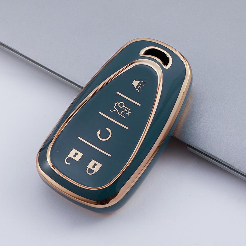 Nový design 4 5tlačítkový TPU obal na klíč od auta pro Chevrolet Chevy Malibu Camaro Cruze Traverse Spark Equinox Sonic Volt Ochranný kryt