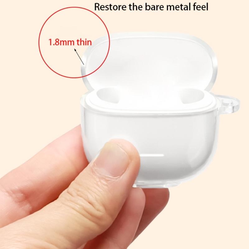 Headphone Shockproof Housing Skin-friendly Guarding Washable Shell Case for Buds 8 Active Keep Safe From Accidental Drop