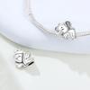 Copper Joyful Elephant Animal Beads Original Pendants Bracelet Charm Jewelry Party Diy Trendy Gifts