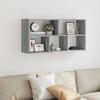 VidaXL Étagère murale sonoma gris 100x25x50 cm bois ingénierie 853277