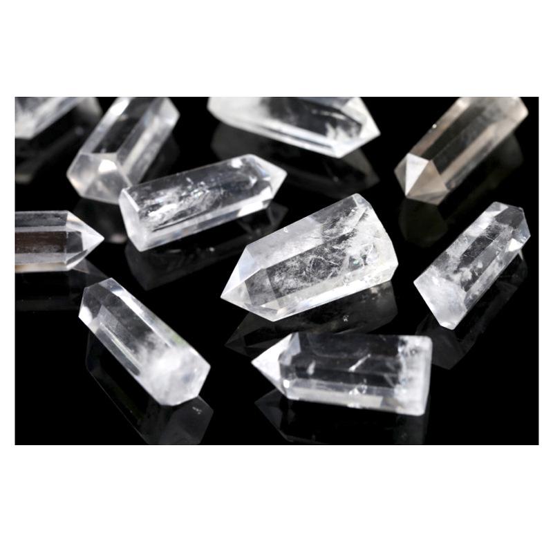 Donghai Natural Polished Hexagonal Crystal Energy Gem Column