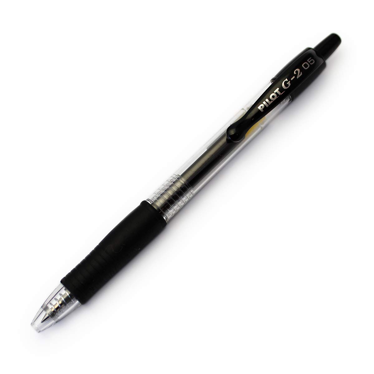 Pilot Gel Ink Ballpoint Extra Fine Black Ballpoint Ballpoint Pen G-2 Pen, 0.5mm, Pen, Water-based чёрный