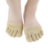 Women's Bamboo Five-Toe Sweat-Absorbing Split-Toe Socks (Four Seasons, Open-Toe, Invisible)