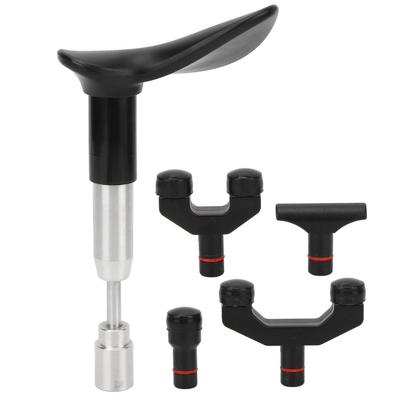 Deep Tissue Massage Tool 4 Heads Stainless Steel Portable Manual Chiropractic Adjustment Kit