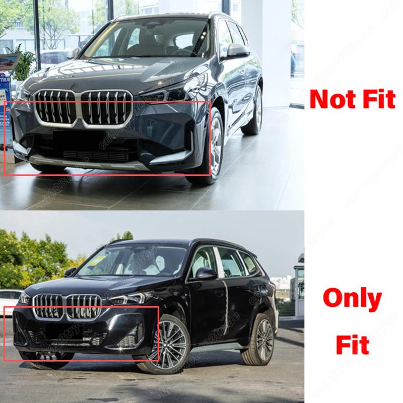 Voor BMW X1 U11 Sportversie 2023 2024 Auto Voorbumper Spoiler Lip Splitter Beschermhoes Carrosserie Decoratie Modificatiekit