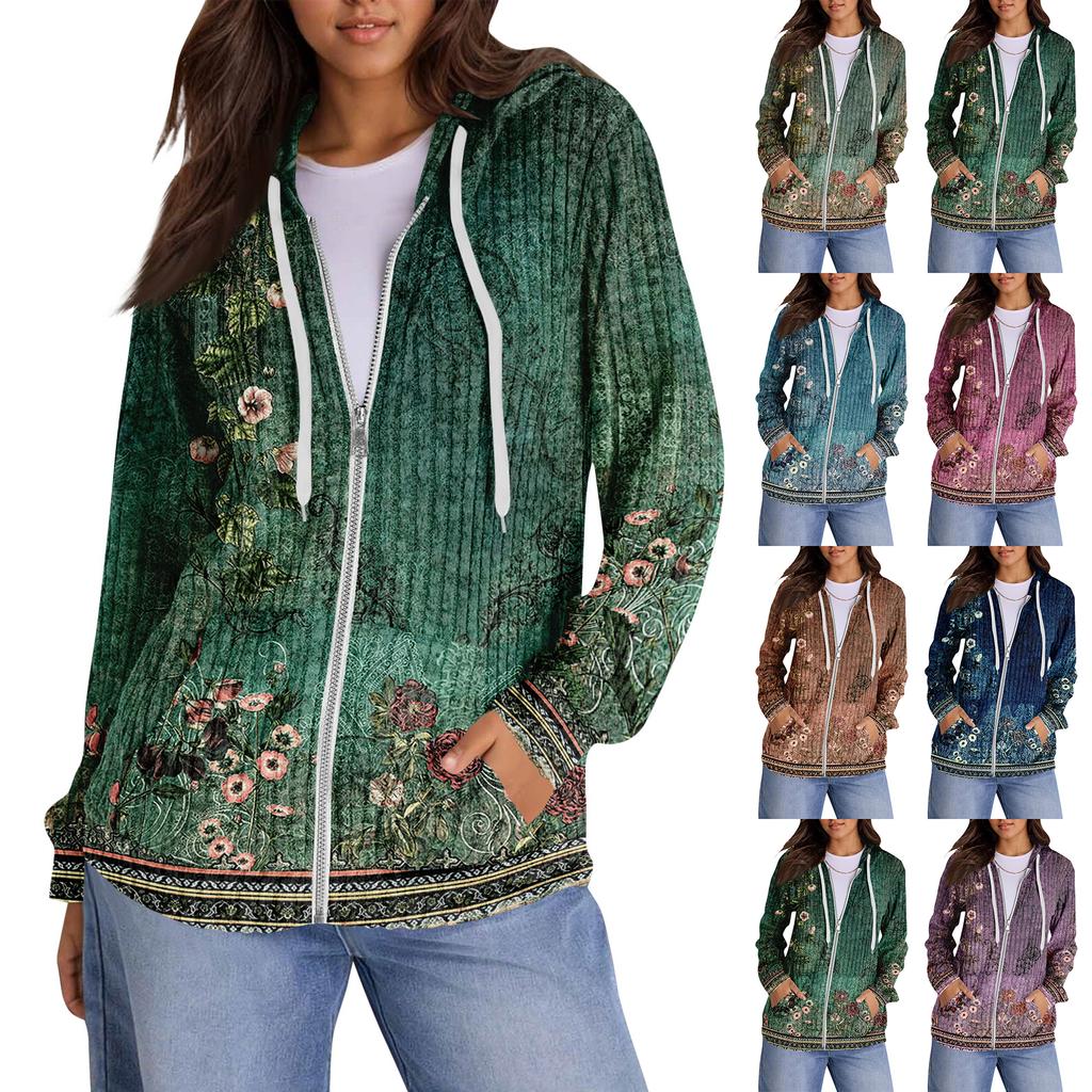 Hoodies For Women Trendy Tops Casual Fall Fashion Long Sleeve Sweatshirt With Pockets Pullover Lightweight