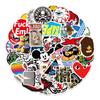 100 Pieces of Non-repeat Decorative Graffiti Stickers for Computer Car Motorcycle Skateboard Stickers
