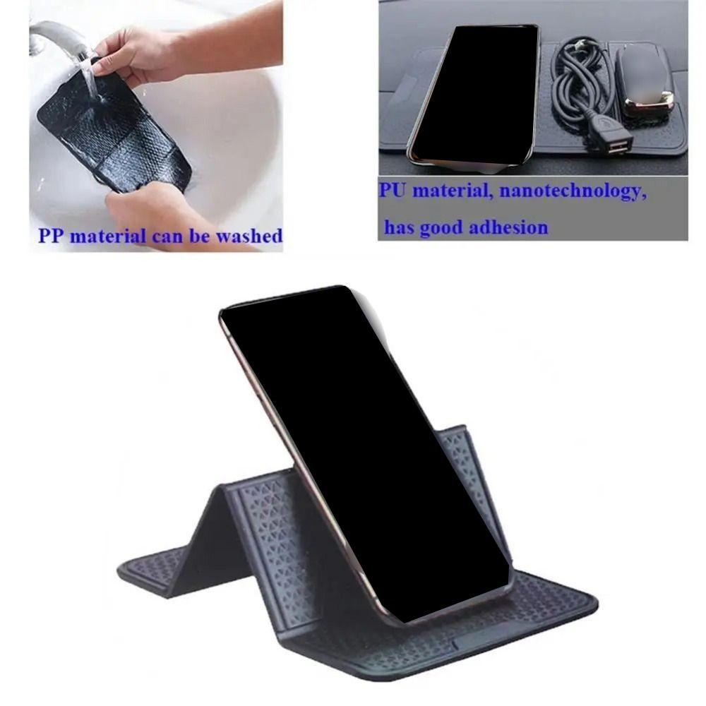 

Multi-Function Car Mobile Phone Holder Universal Nano Rubber Pad Auto Phone Holder Home