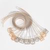 Faux Pearl Adjustable Pin Buckle Belt Dazzling Transparent Waistband Waist Corset for Women Students Slimming Belt