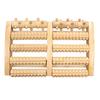 Wooden Foot Massage Roller for Plantar Fasciitis Relief Enhance Circulation Foot Roller Massager Dual Function Massage Device Gift for Men Women