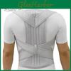 Belt Posture Lumbar Back Corrector Support Strap Shoulder Brace Neck Stretcher Trainer Hook And Loop Prevent Hunchback Multiple Straps Breathable