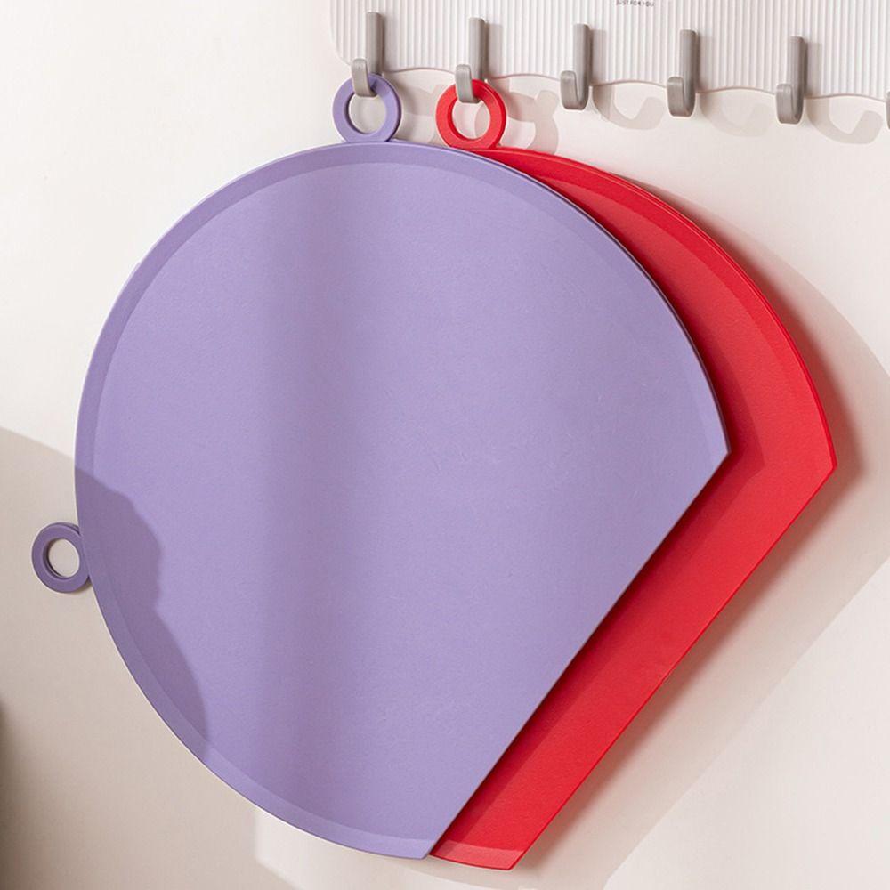 Anti-Bacterial Semi-Circular Cutting Board Anti-Mold Kitchen Chopping Block TPU Cutting Board Home