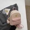 Schoolbag 1011 Spring New Women's Fashion High Aesthetic Commuter Backpack Stylish Simple Niche Vintage Single Shoulder Crossbody Bag