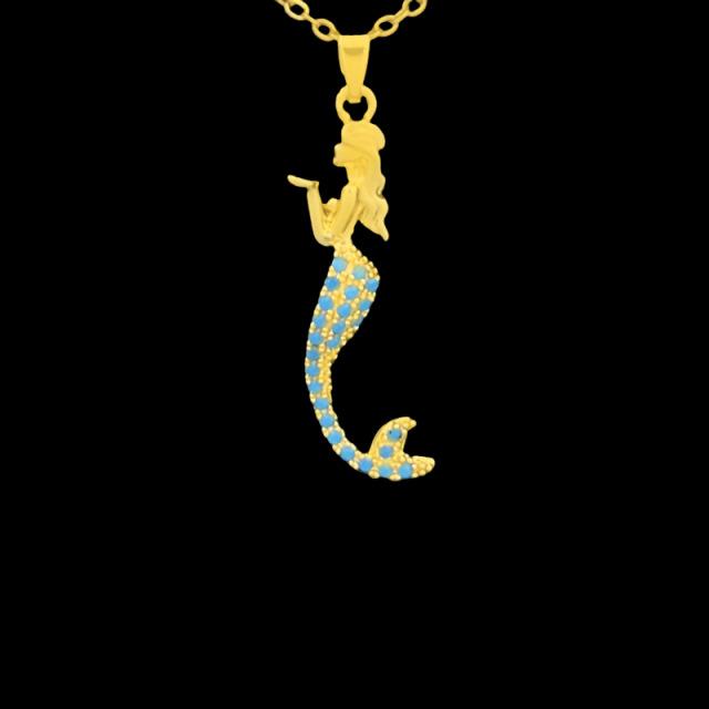 Ocean Sea Star Necklace Accessory Women's Unique Fashion Style Versatile Collar Chain
