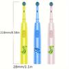 Electric Toothbrush with 3 Cleaning Modes, Automatic Deep Clean Rechargeable Soft Bristle Toothbrush for Kids And Adults, Unisex Dental Tool
