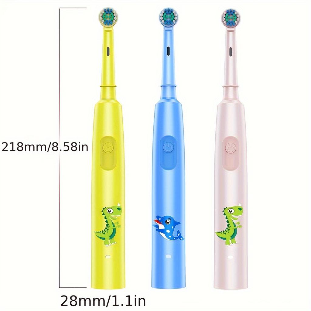 Electric Toothbrush with 3 Cleaning Modes, Automatic Deep Clean Rechargeable Soft Bristle Toothbrush for Kids And Adults, Unisex Dental Tool