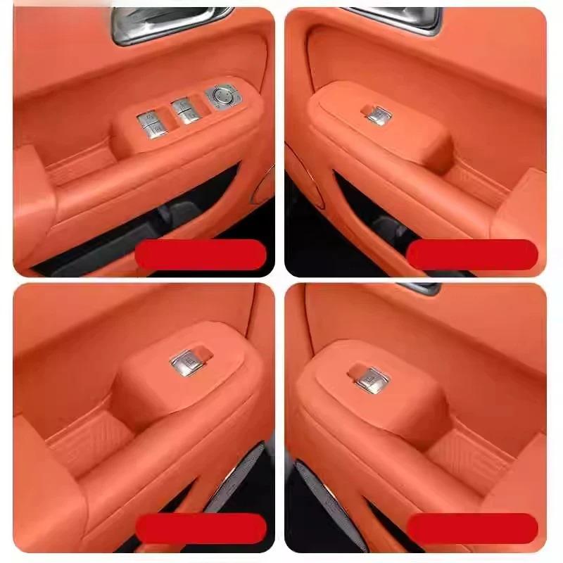 For Li Lixiang L6 L7 L8 L9 2026 Restyling Car Styling Door Storage Box Handle Pad Silicone Door Slot Pad Interior Accessories