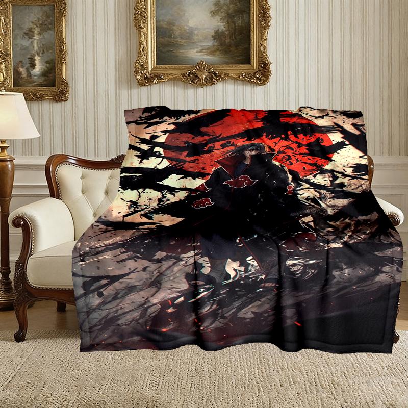 1pc Naruto Blanket, Cozy Printed Throw Blanket, A Heartfelt Gift for Your Family and Friends