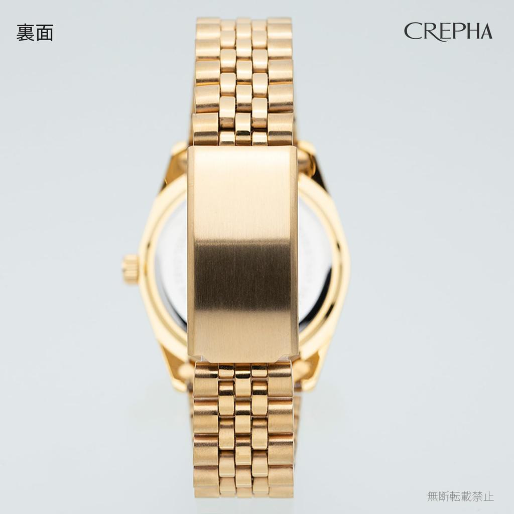 CREPHA SV-AM270-CHG - Pánske zlaté vodotesné hodinky