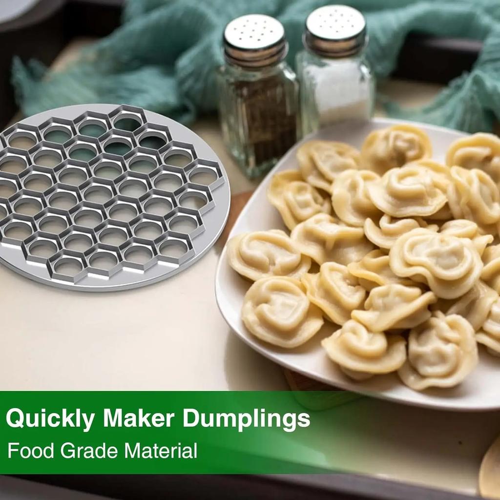 Pelmeni Maker Russian Dumpling Mold Pelmeni Metal Mold with Pastry Ravioli Wheel Pasta Double Cutter for Kitchen Cooking Tools