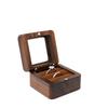 Wooden Earring Display Box Window Open Ring Display Box Jewelry Storage Box  Wedding Propose