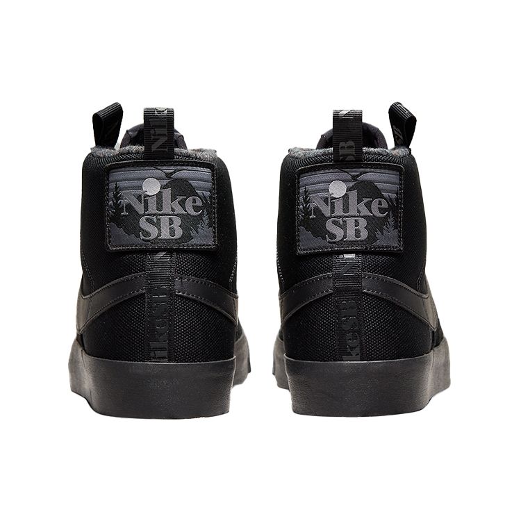 Nike Blazer Mid Premium SB Acclimate Pack - Triple Black Unisex Sneakers Antrasitt DC8903-002