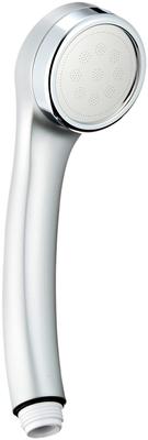 Placă de duș Kakudai pentru baie, metal, cu pulverizator, relaxare, argintiu platină, 356-903-S